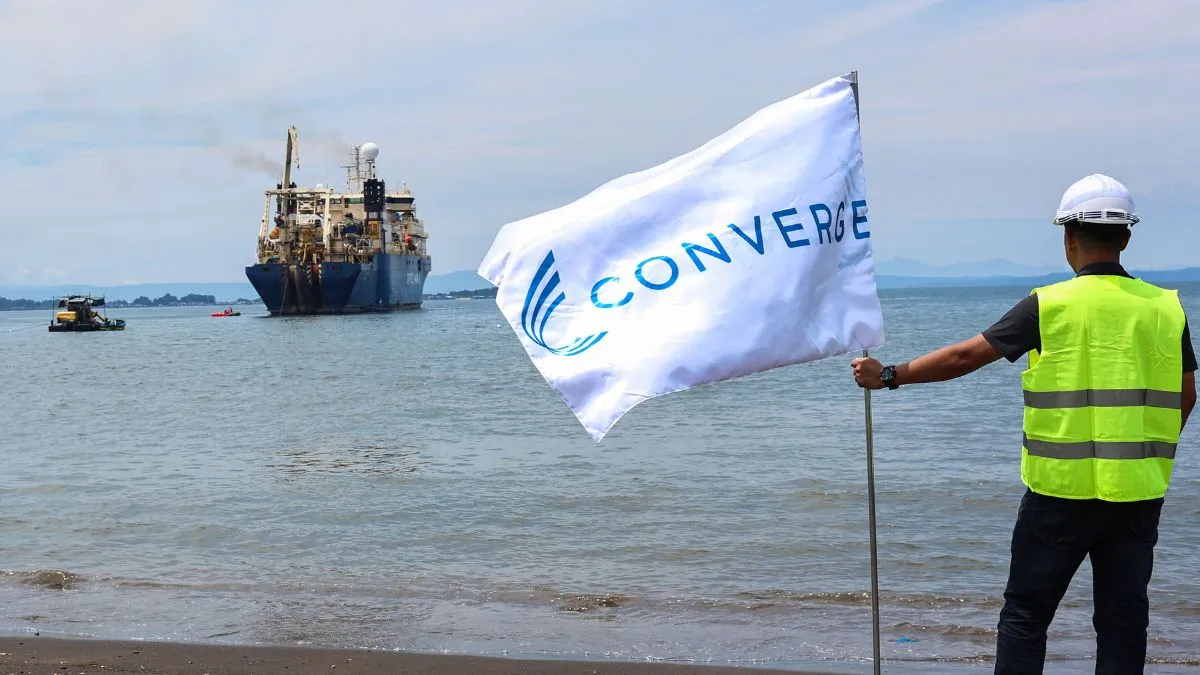 Converge ICT newsroom image for the release on international cable investments and the PH-SG link disruption